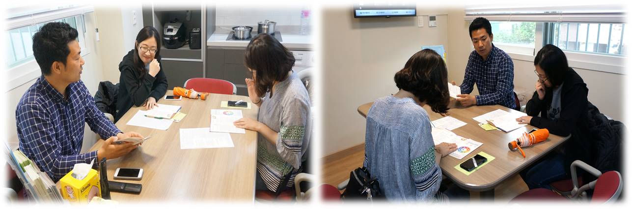 2017년 5월 밝누모, 마음건강연구회 가정방문 이야기