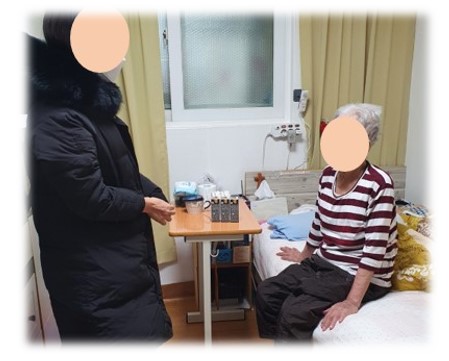 신규의뢰 어르신 가정방문 이야기
