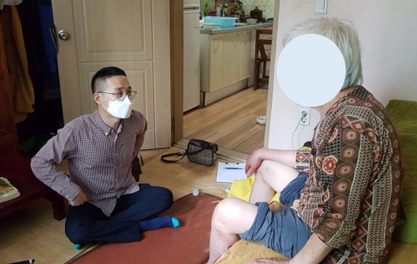 거동불편 000어르신 한방 방문진료 연계