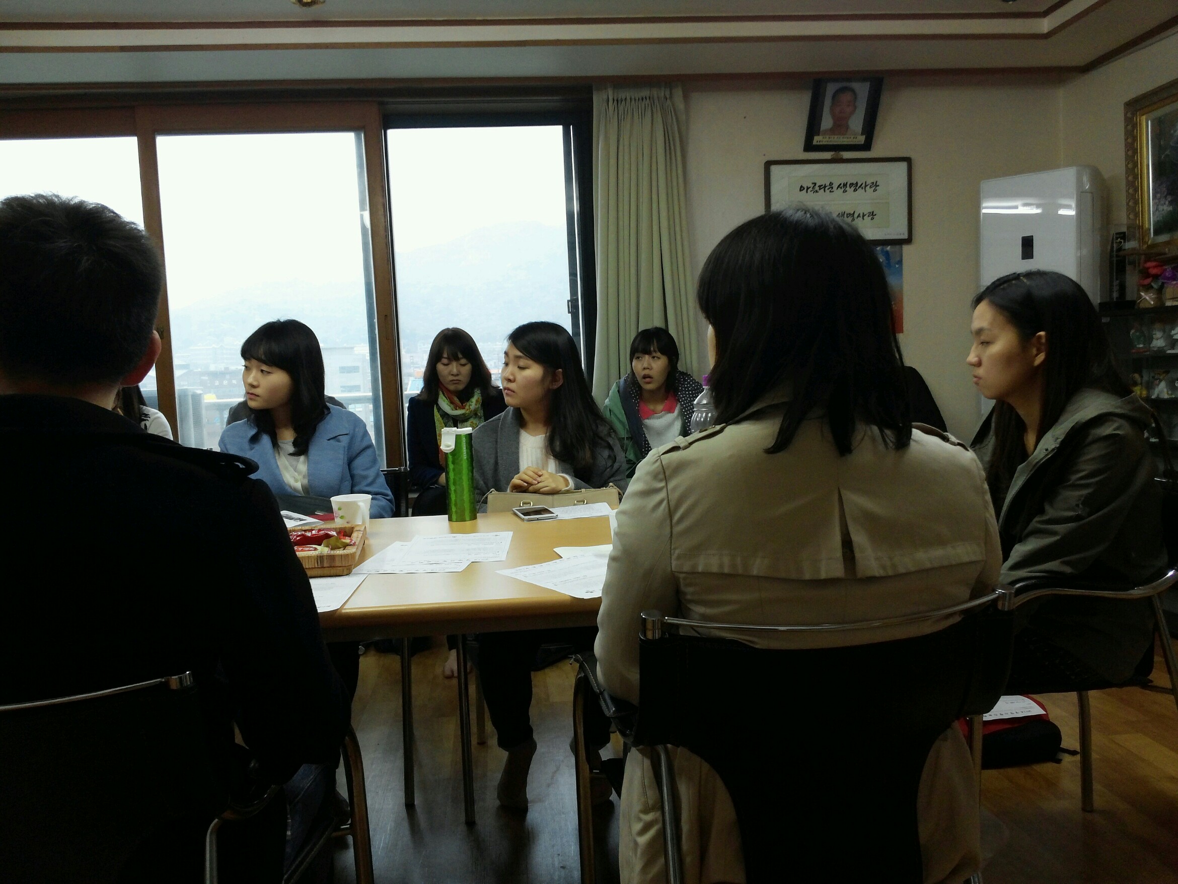 2014년 4월 밝누모 가정방문 이야기