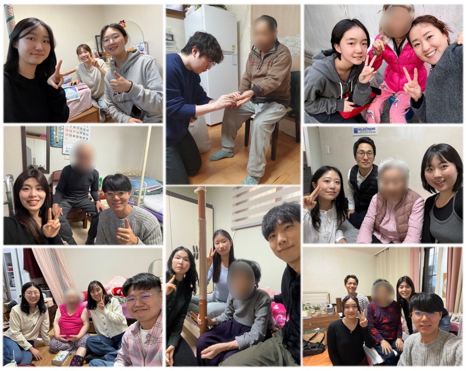 2026년 2월 사회부 어르신 방문활동 진행