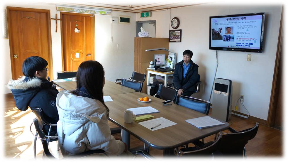 2017년 1월 밝누모, 마음건강연구회 가정방문 이야기