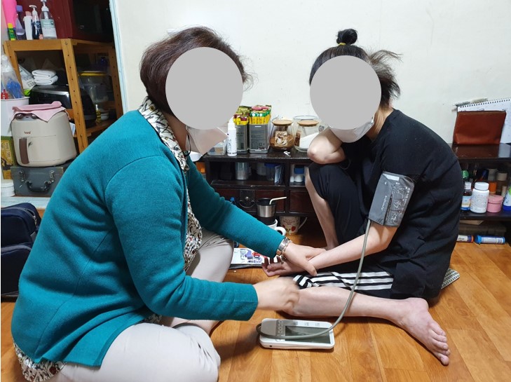 신규 의뢰 가정 방문