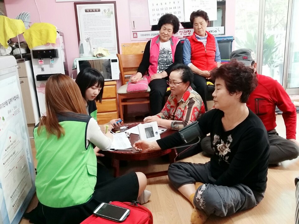 2016년 4월 경로당 방문진료 이야기