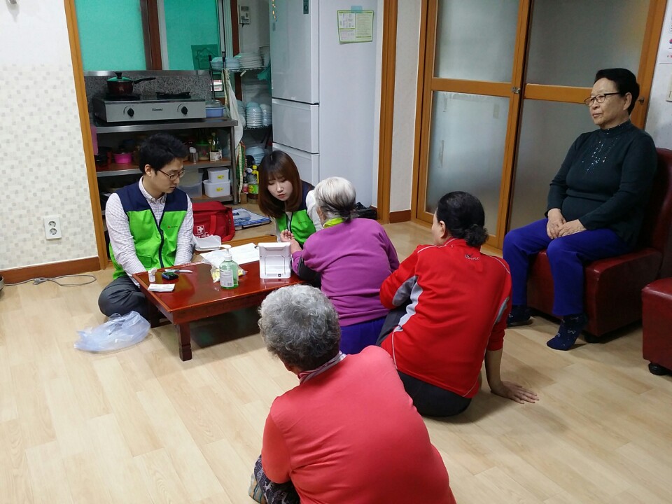 11월 경로당 방문진료 진행하였습니다.^^