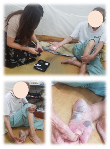000 어르신 가정방문 다녀왔어요~