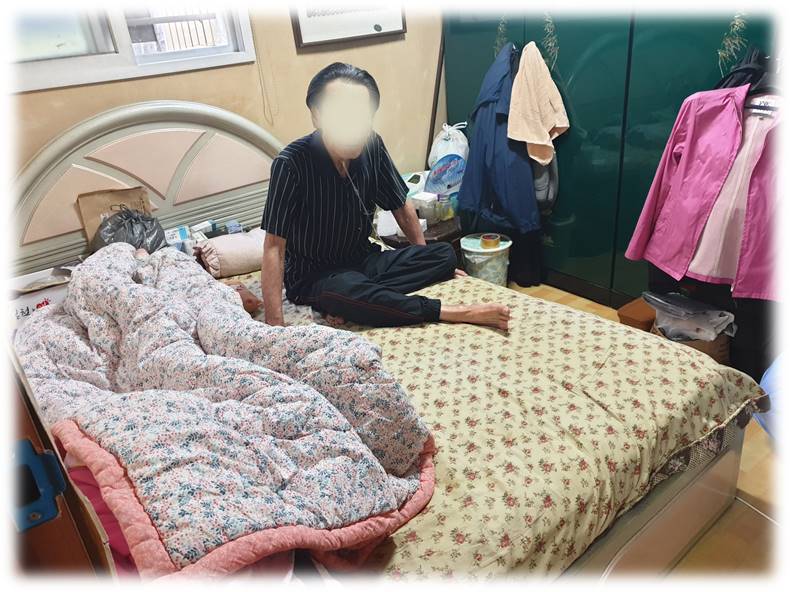 아생사에서 만나가고 있는 유OO어르신 가정 이야기