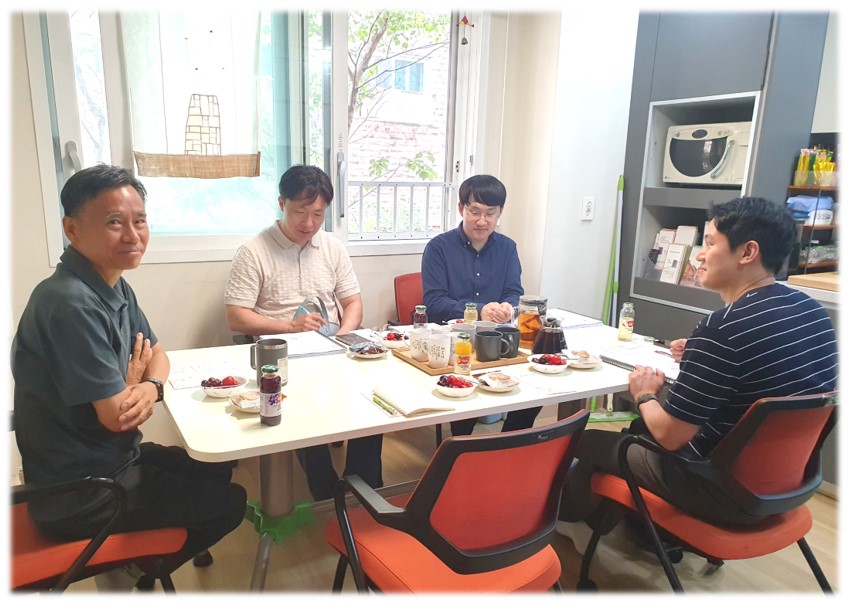 아산재단에서 아산의료상 심사를 위한 현장방문 인터뷰 진행