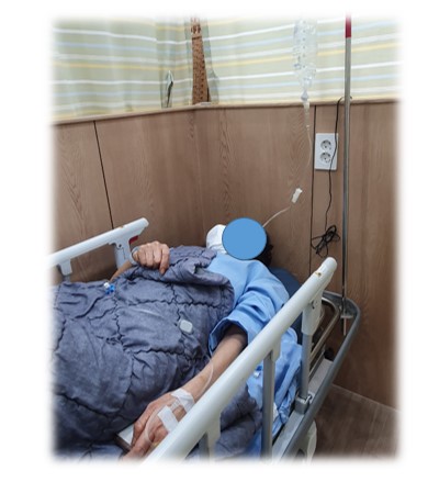 임00 어르신 현대병원에 입원했습니다