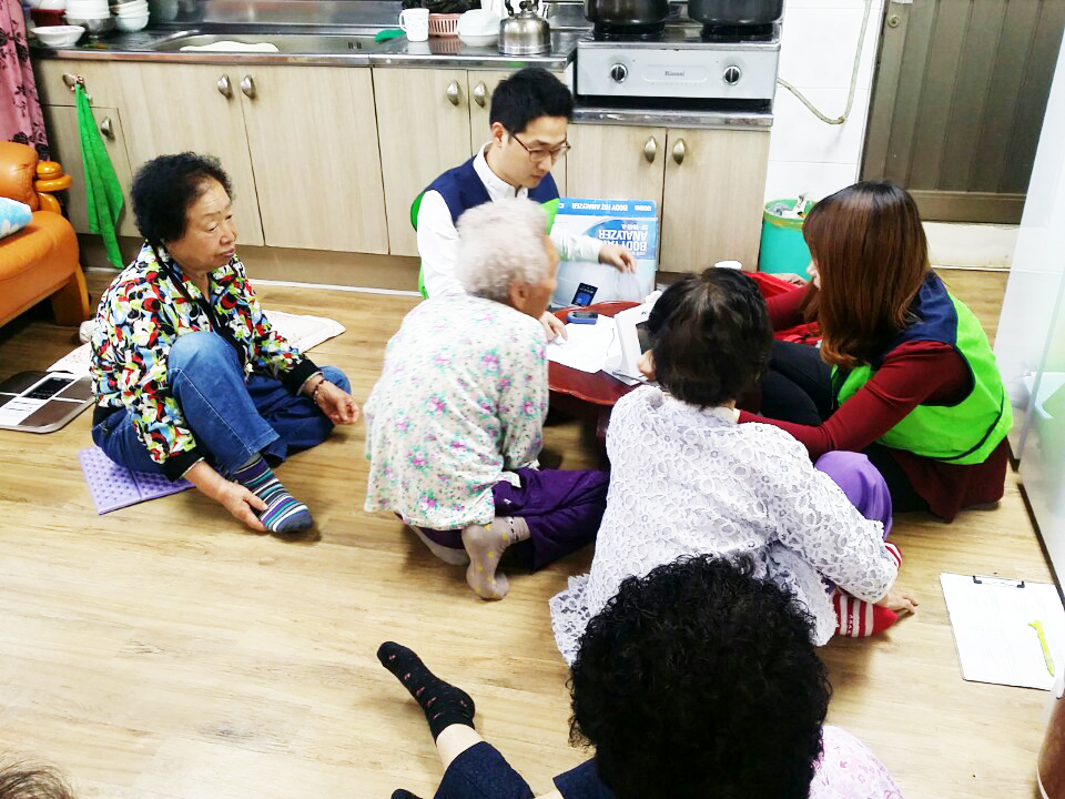 2015년 10월 경로당 방문진료 진행소식
