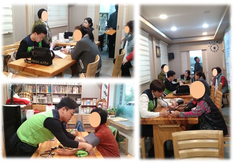 2018년 10월 이주민 건강상담 진행