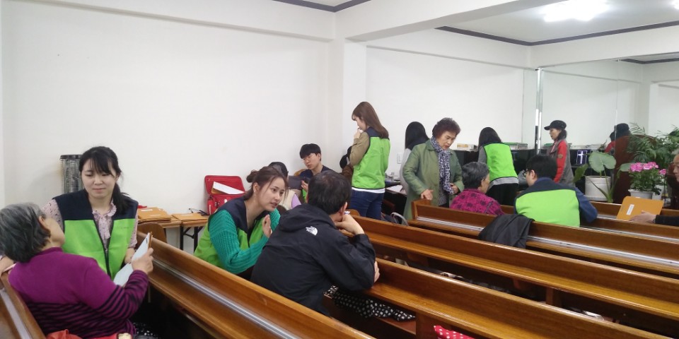 2018년 4월 이주민 건강상담 진행