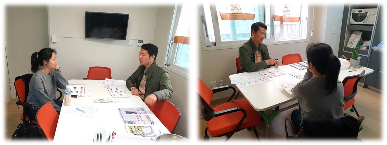 2018년 10월 밝누모, 마음건강연구회 가정방문 이야기