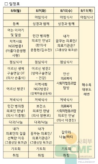 2016년 제1회 생명사랑의료캠프 잘 마쳤습니다.^^