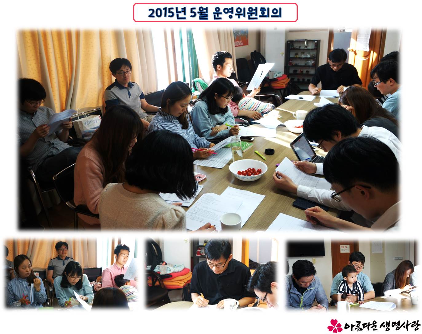 2015년 5월 운영위원회의 보고