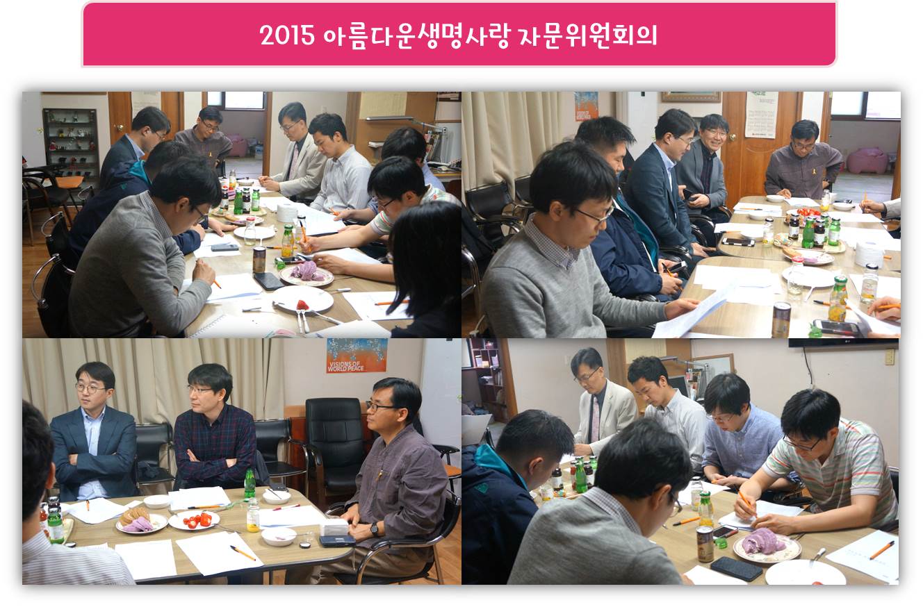 2015년 자문위원회의 보고