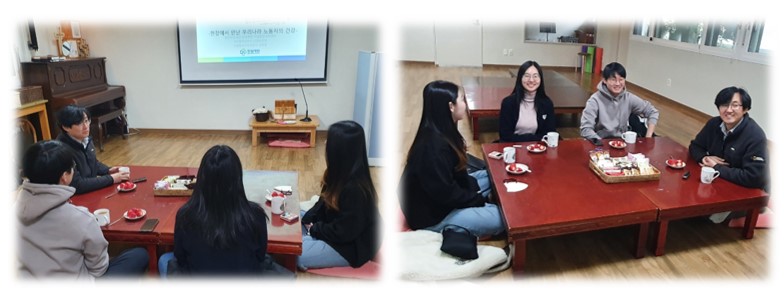 의료인 선배들이 실습생들에게 들려주는 의료현장 및 삶 이야기