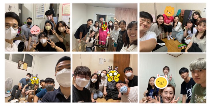 7월 16일 누가회 사회부와 함께 방문진료봉사 진행했어요~