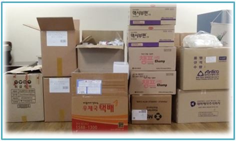 세이지의원에서 보내주신 후원금으로 필리핀에 보낼 의약품 구입했어요~