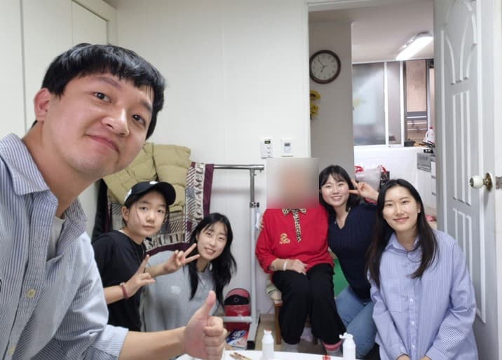 3월 누가회사회부 봉사자 어르신방문