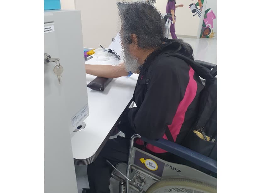 당뇨발 곽00환자 고대안암병원 입원&수술지원