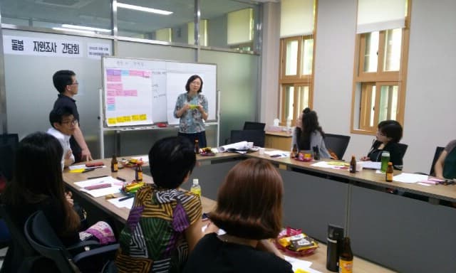 강북구사회적경제지원센터 아동 돌봄(마음)관련 자원조사 간담회