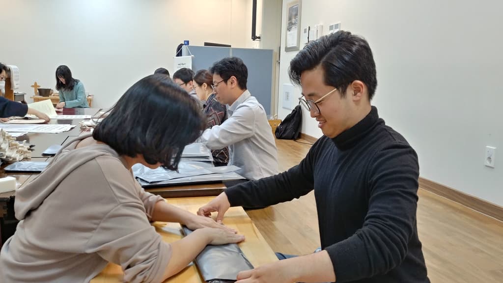 2019년 달력포장 작업