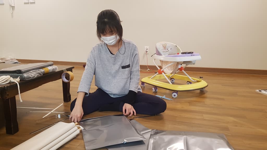 2021년 달력포장 작업