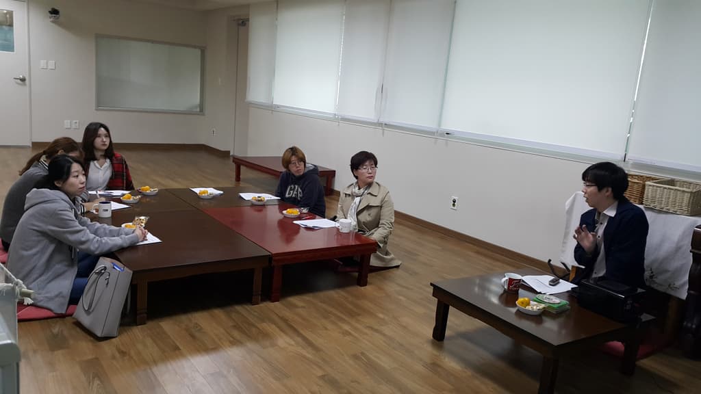 아동마음돌봄 이해를 위한 교사교육 심화과정 2회기 진행