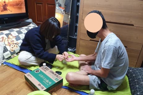 신규 의뢰 가정 방문