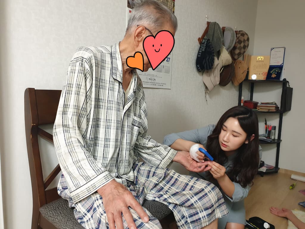 어르신 댁 방문