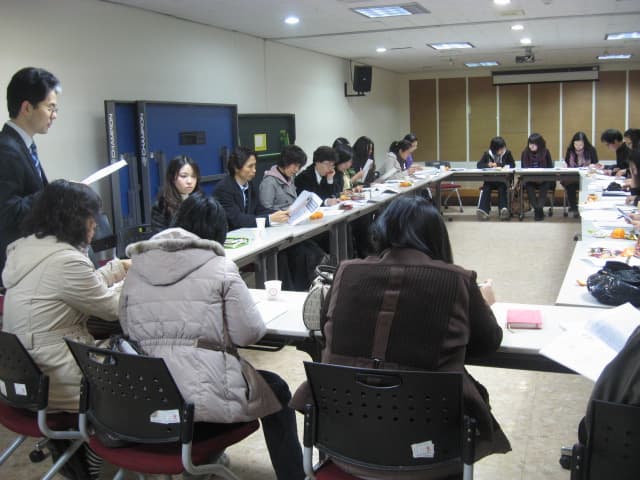강북구공부방협의회의 참석-사업설명