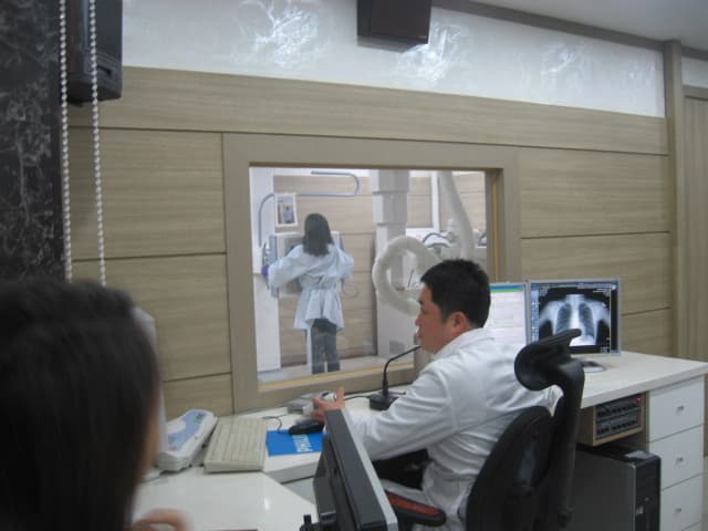 2011 강북구 보건소 공부방 건강검진(2011년 2월 18일) - 흉부 X-RAY 촬영