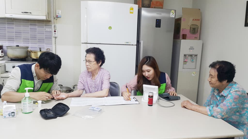7월 경로당 방문진료