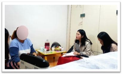 4월 다문화가정 방문건강상담 진행
