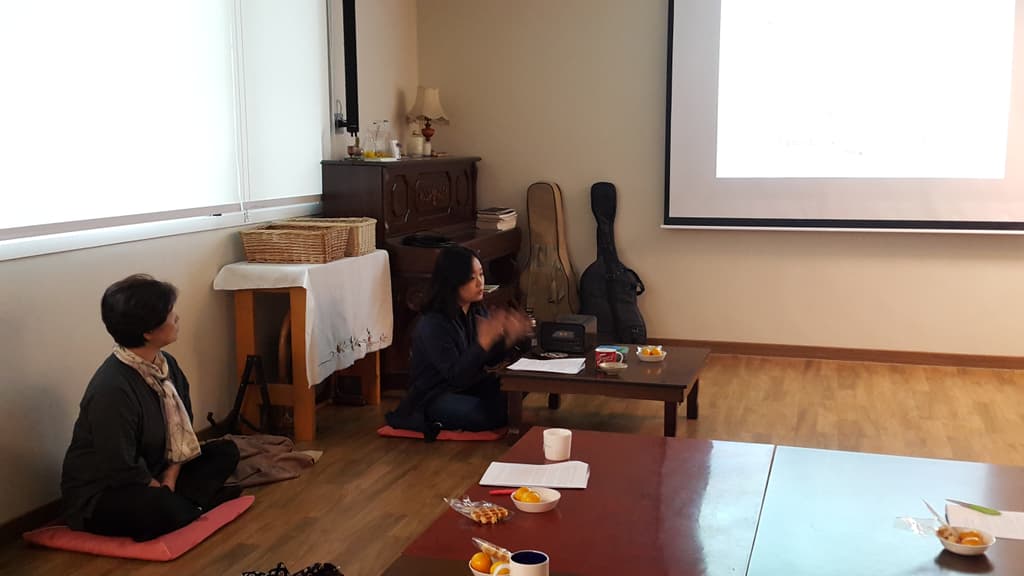 아동마음돌봄 이해를 위한 교사교육 심화과정 2회기 진행