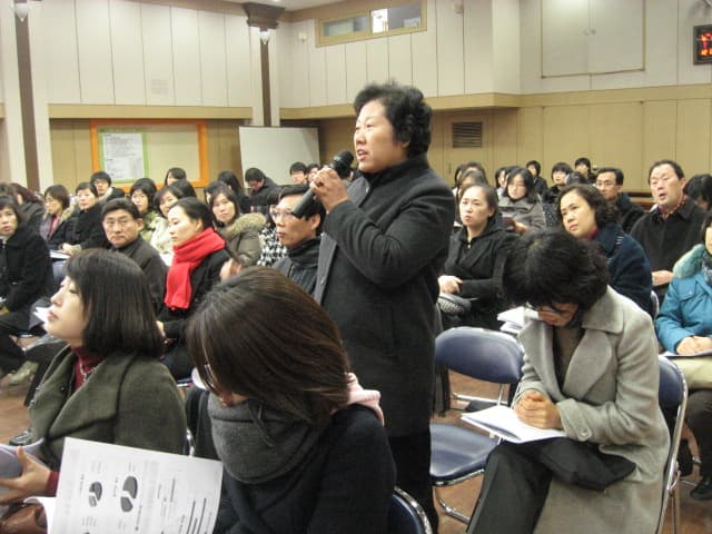 공부방건강증진사업 1년 보고회 (사업 보고 후 질의응답)