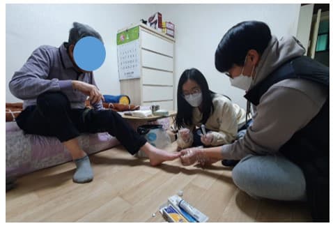 가톨릭 의대 실습생 000어르신 가정방문 건강상담