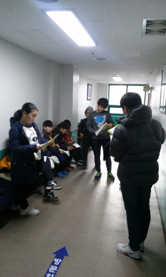 2015년 공부방아동 건강검진