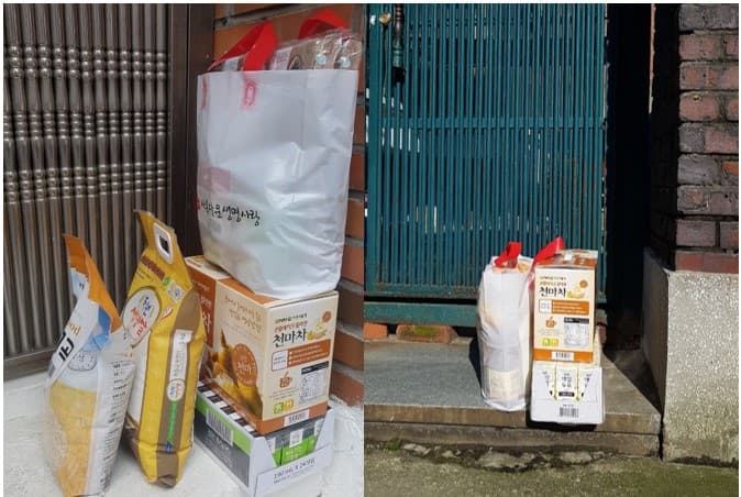 어르신댁 가정방문 먹거리&영양지원
