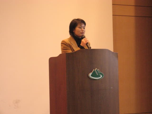 공부방건강증진사업 1년 보고회 (강북구공부방협의회 회장님 감사인사)