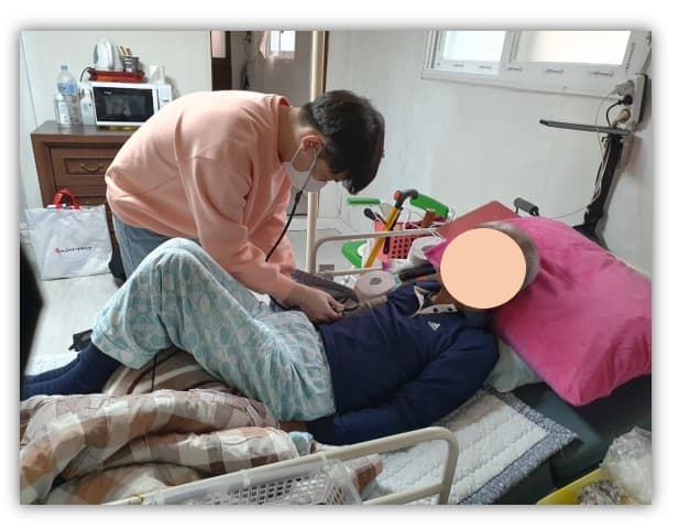 어르신댁 가정방문 진료봉사