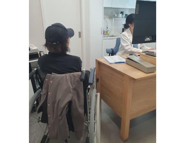 임0애님 병원동행