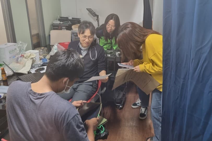 2024년 10월 이주민무료진료 진행