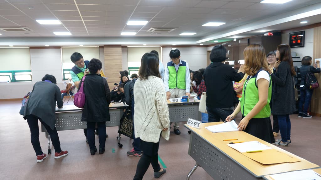 강북구지역사회활동가 독감예방접종