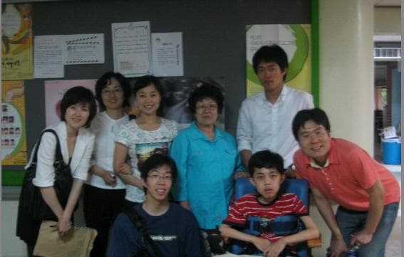 **이 삼육재활센터 입소 단체사진