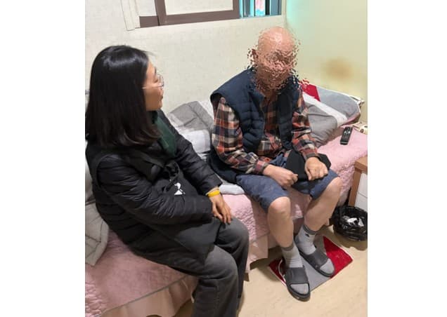 임0익환자 침샘암 수술후 가정방문