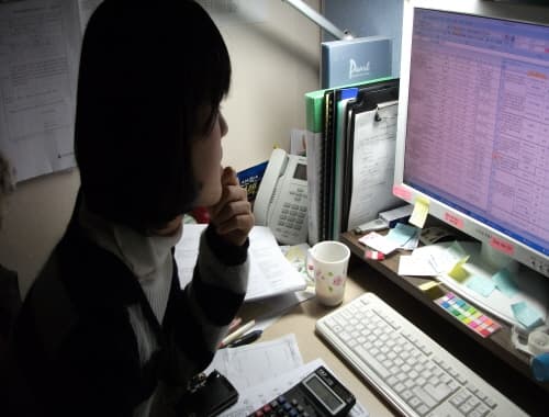 2011 총회 준비하고 있는 간사님들..^^