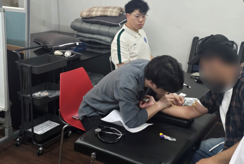 2026년 6월 이주민무료진료 진행