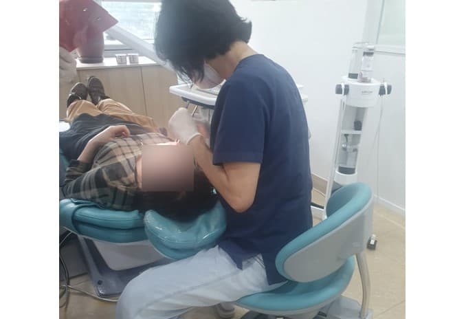 박00님 강북보건소 치과진료 동행